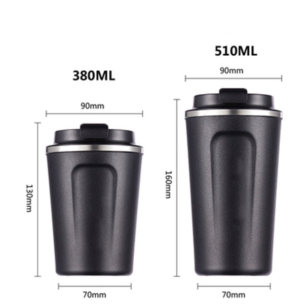 Car Thermos Mug -Double Stainless steel Coffee Mug Thickened Big