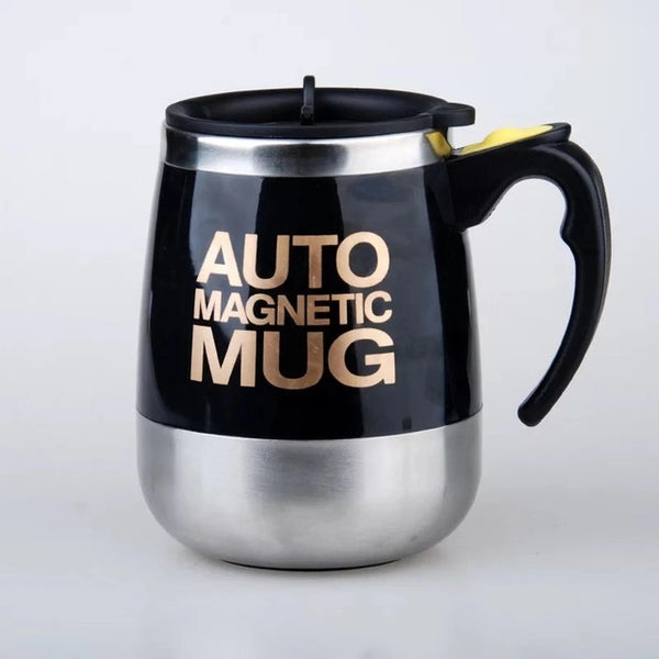 Stainless Steel Magnetic Mug-Self Stirring Mug