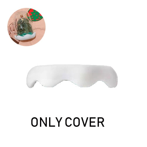 Creative 3D Transparent Double Anti-Scalding Glass-Christmas Tree Star-Coffee Cup