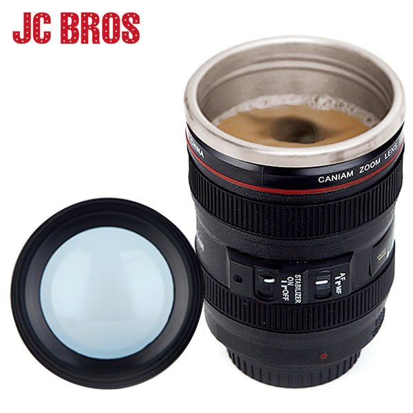 Coffee Travel Mugs-Camera Lens Coffee Mug