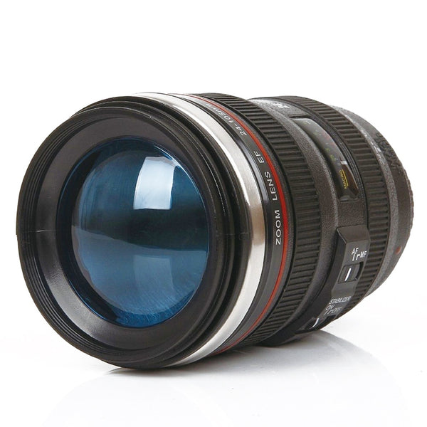 Coffee Travel Mugs-Camera Lens Coffee Mug