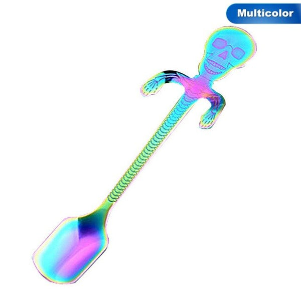 Bone Coffee Stirring Spoon-Skull Shape Skeleton