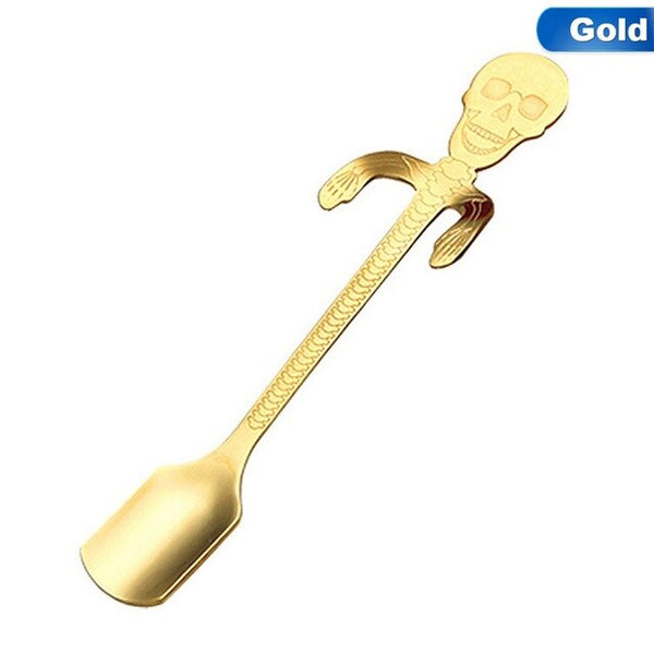 Bone Coffee Stirring Spoon-Skull Shape Skeleton