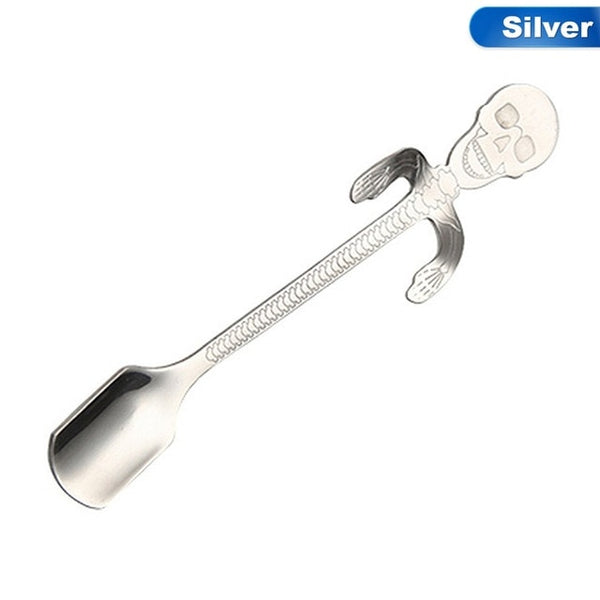 Bone Coffee Stirring Spoon-Skull Shape Skeleton