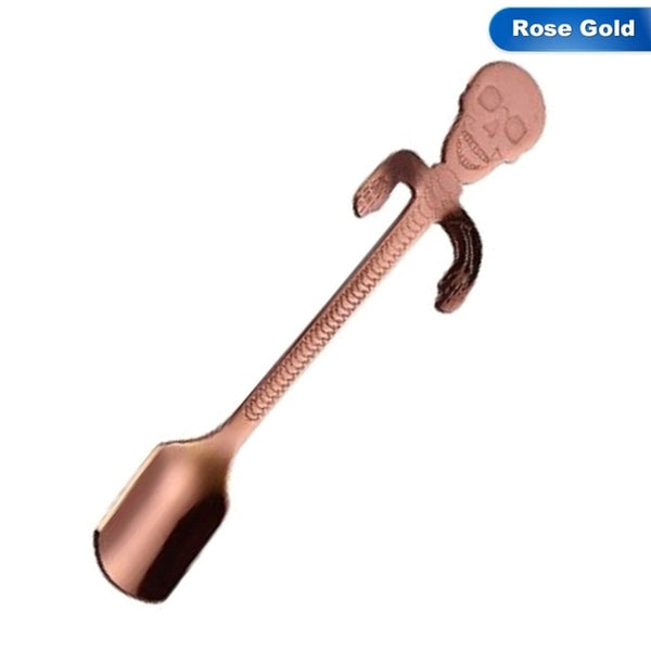 Bone Coffee Stirring Spoon-Skull Shape Skeleton